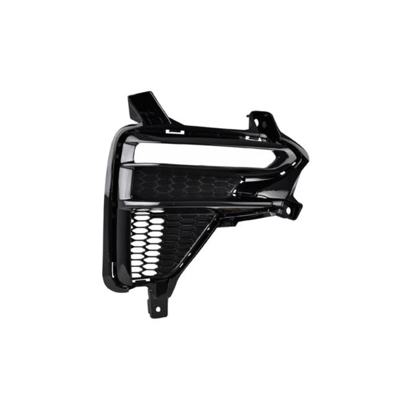 REJILLA FASCIA DELANTERA KI FORTE 19-21 C/HOYO P/FARO NEGRA BRILLANTE EX/GT LINE L4 4 CILINDROS 1.6/2.0L 4/5 PUERTAS DER