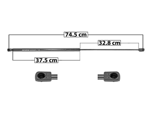 Amortiguador Cofre P/ Audi A3 2014-2020