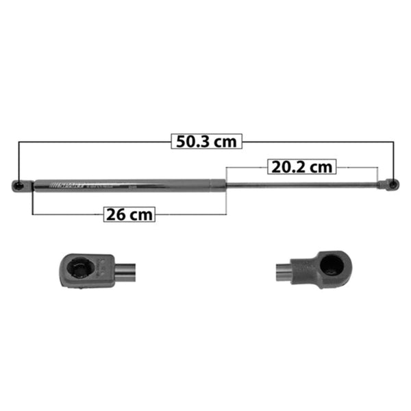 Amortiguador 5Ta Puerta Ad P/ Audi A3 2000-2003