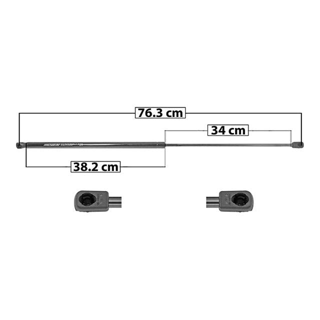 AMORTIGUADOR COFRE AD A4 09-16 DER/IZQ SP