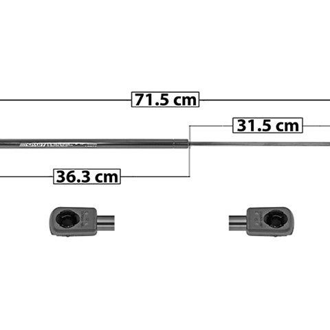 AMORTIGUADOR COFRE AD A4 01-08 TK SP