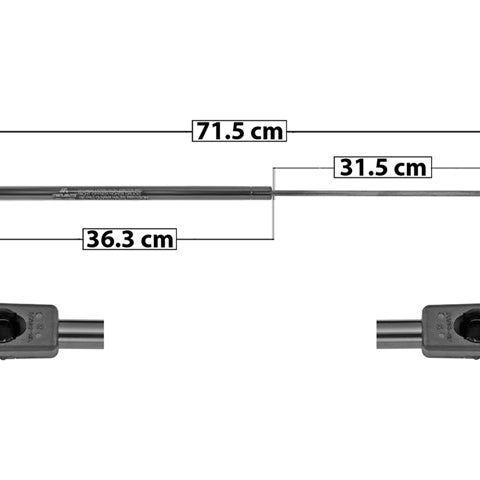 AMORTIGUADOR COFRE AD A4 01-08 TK MNJ