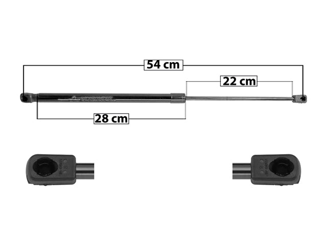 Amortiguador 5Ta Puerta para Audi A1 2010-2018