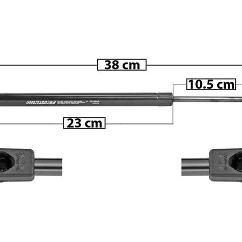 AMORTIGUADOR COFRE BW X5 14-18 38 CM 23 CM 10.5 CM DER / IZQ SP