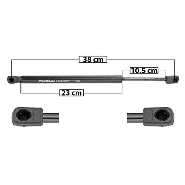 AMORTIGUADOR COFRE BW X5 14-18 38 CM 23 CM 10.5 CM DER / IZQ SP