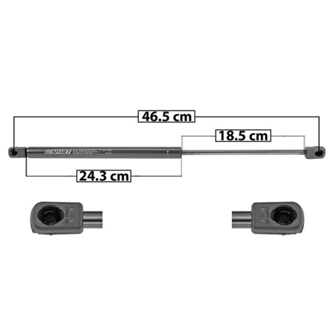 AMORTIGUADOR 5TA PUERTA BW SERIE 1 11-13 46.5 CM 24.2 CM 18.5 CM DER/IZQ SP