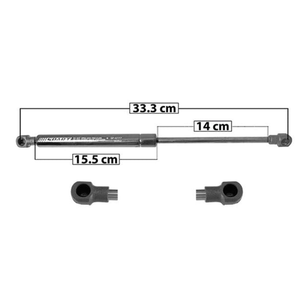 AMORTIGUADOR COFRE BW SERIE 5 525I 97-03 DER/IZQ SP