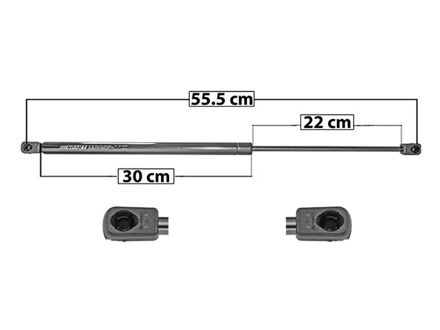 AMORTIGUADOR VIDRIO 5TA PUERTA CV ASTRO 85-05 DER/IZQ SP