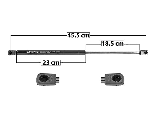 AMORTIGUADOR VIDRIO 5TA PUERTA CV BLAZER 83-94 DER/IZQ SP