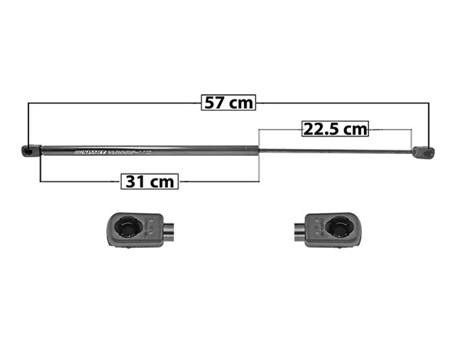 AMORTIGUADOR COFRE CV CAMARO 93-97TK DER/IZQ SP