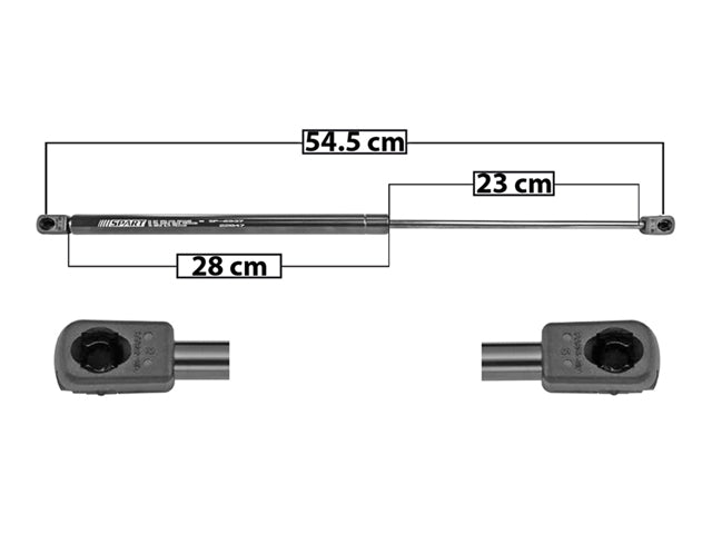 AMORTIGUADOR 5TA PUERTA CV CHEVY 94-12 PARA LIMPIADOR TRASERO 54.5 CM 28 CM 23 CM DER/IZQ SP