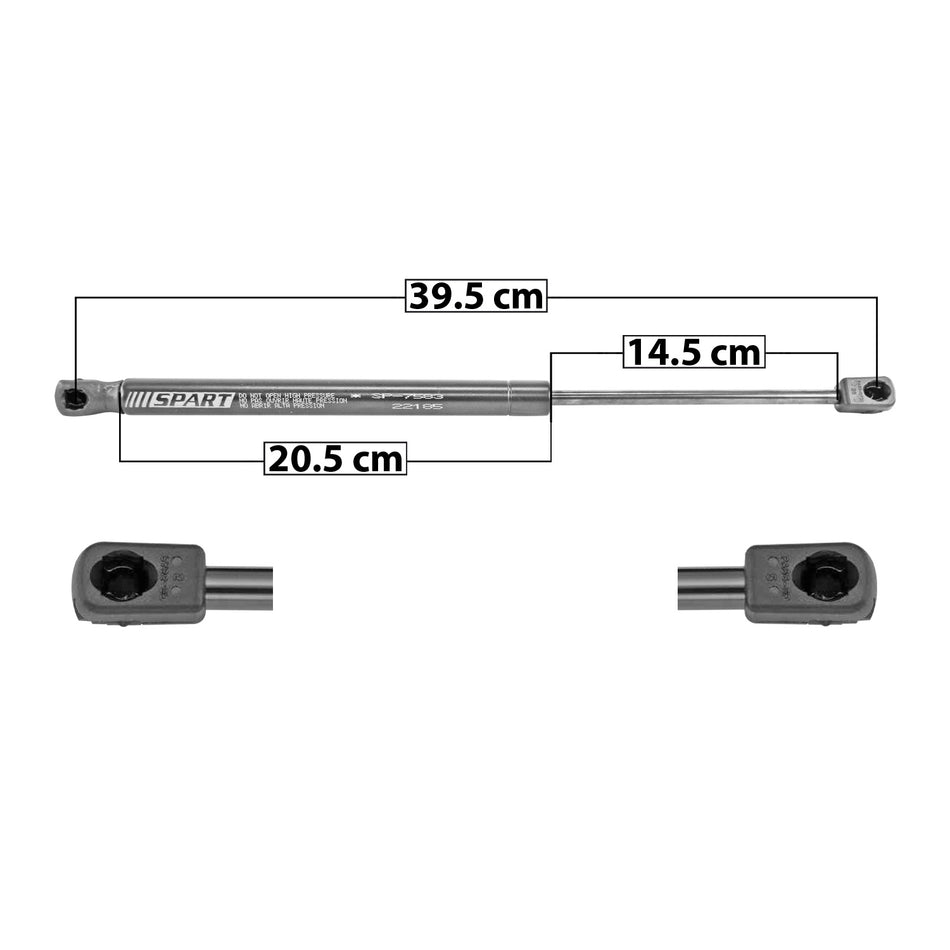 AMORTIGUADOR COFRE CV CHEYENNE 19-22 SP DER/IZQ