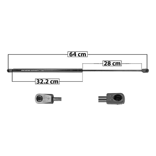 AMORTIGUADOR COFRE CV HHR 06-11 DER/IZQ SP