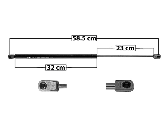 AMORTIGUADOR 5TA PUERTA CV HHR 06-11 DER/IZQ SP