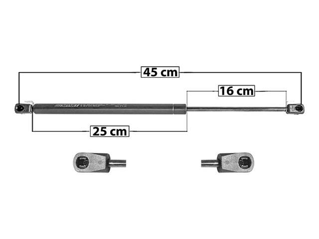 AMORTIGUADOR VIDRIO 5TA PUERTA CV TAHOE 95-99 DER/IZQ SP