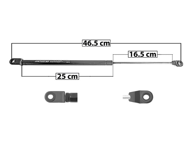 AMORTIGUADOR 5TA PUERTA CV TRACKER 89-12 DER/IZQ SP