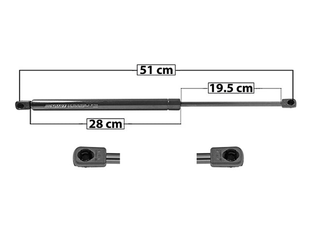 AMORTIGUADOR 5TA PUERTA CV TRAIL BLAZER 04-07 DER/IZQ SP