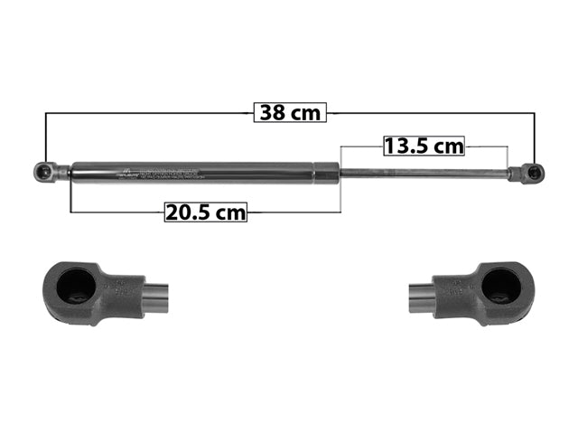 AMORTIGUADOR 5TA PUERTA CV SPARK 11-15 TK DER/IZQ MNJ