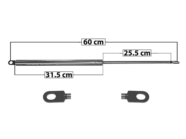 AMORTIGUADOR 5TA PUERTA CR CARAVAN 84-90 TK DER/IZQ SP