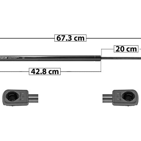 AMORTIGUADOR 5TA PUERTA CR TOWN COUNTRY 11-16 TK DER/IZQ SP