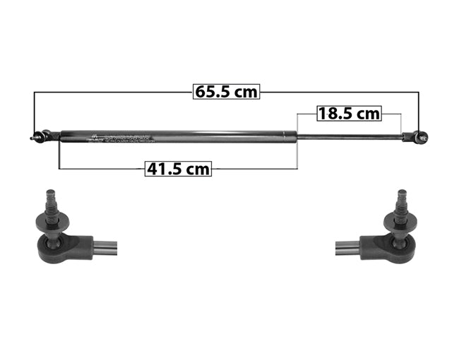 Amortiguador 5Ta Puerta P/ Chrysler Voyager 2001-2007