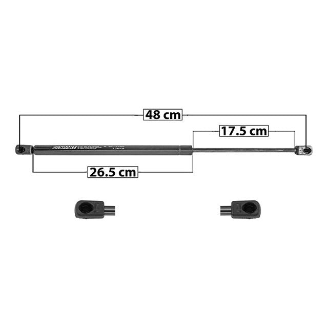 AMORTIGUADOR 5TA PUERTA DG CALIBER 07-12 DER/IZQ SP