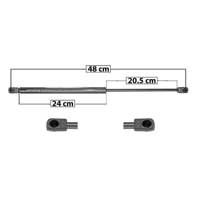 AMORTIGUADOR COFRE DG RAM 02-08 DER/IZQ SP