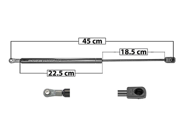 AMORTIGUADOR VIDRIO 5TA PUERTA FD EXPEDITION 97-02 DER/IZQ SP