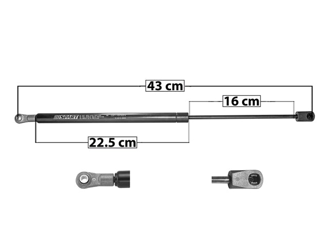 AMORTIGUADOR VIDRIO 5TA PUERTA FD EXPLORER 91-01 DER/IZQ SP