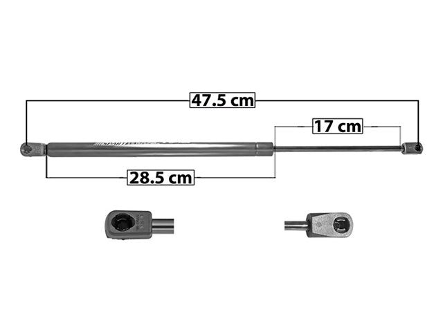 AMORTIGUADOR VIDRIO 5TA PUERTA FD EXPLORER 05-07 DER/IZQ SP