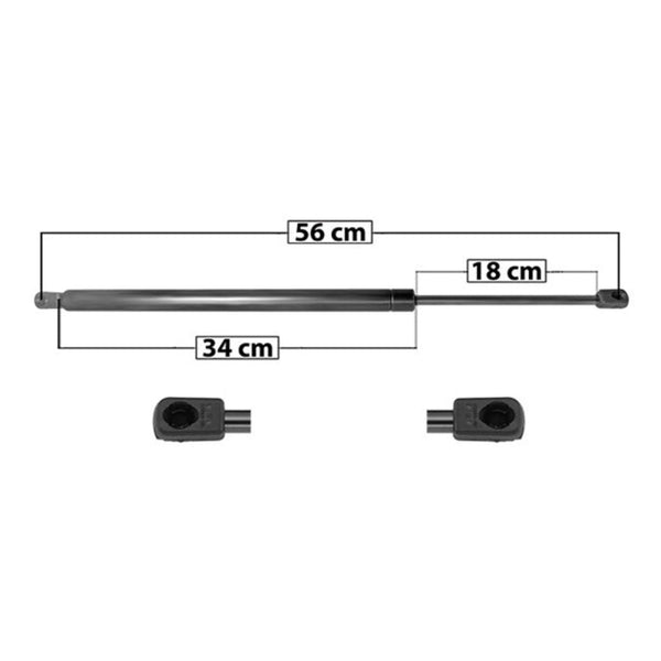 Amortiguador 5Ta Puerta P/ Ford Explorer 2006-2010