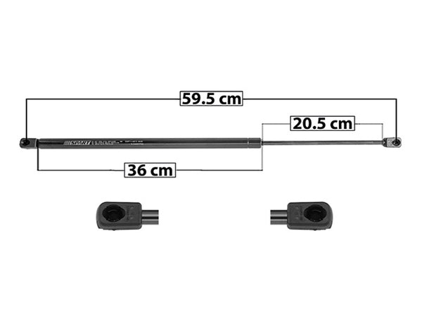 Amortiguador 5Ta Puerta P/ Ford Fiesta 2003-2007