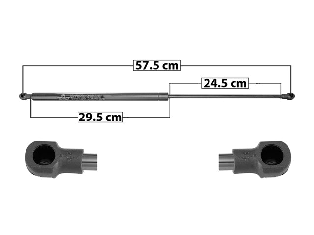 Amortiguador 5Ta Puerta P/ Ford Fiesta 1997-2002