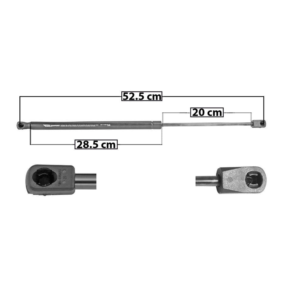 AMORTIGUADOR COFRE FD RANGER 17-22 SP DER/IZQ