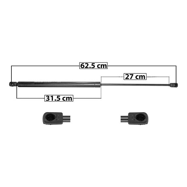 AMORTIGUADOR 5TA PUERTA FD WINDSTAR 99-03 DER/IZQ SP