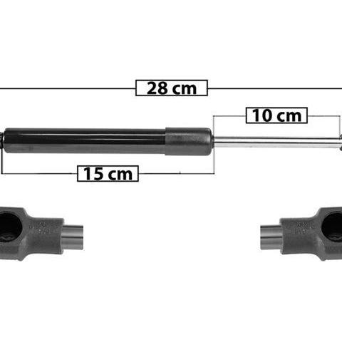 AMORTIGUADOR CAJUELA FD FIGO SEDAN 16-21 28 CM 15 CM 10 CM DER / IZQ SP