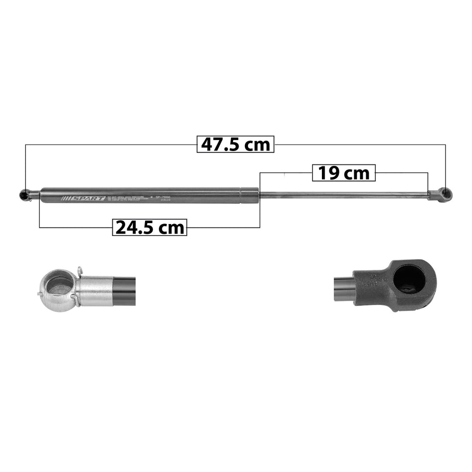 AMORTIGUADOR COFRE HD ACCORD 4P SEDAN/2P COUPE 13-17 SP 7886 DER/IZQ