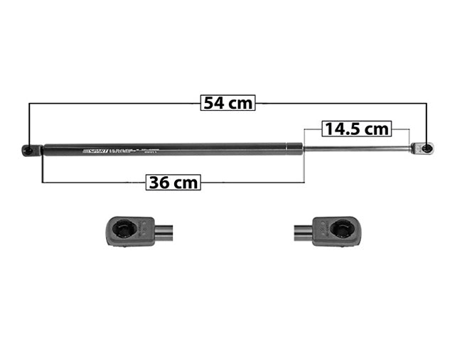 AMORTIGUADOR VIDRIO 5TA PUERTA HD CR-V 97-01 DER/IZQ SP