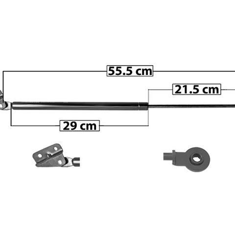 AMORTIGUADOR 5TA PUERTA HD CR-V 02-06 DER/IZQ SP