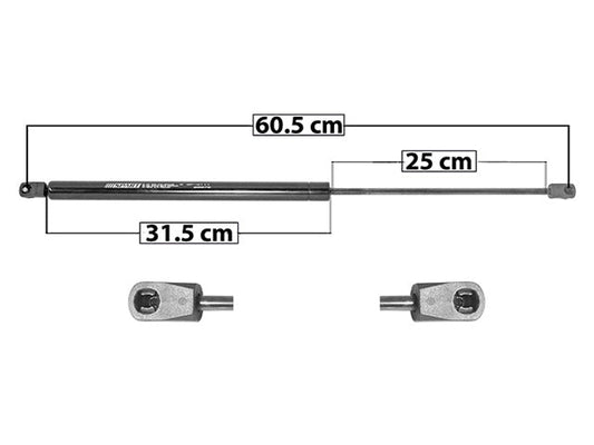 Amortiguador 5Ta Puerta P/ Honda Cr-V 2012-2016