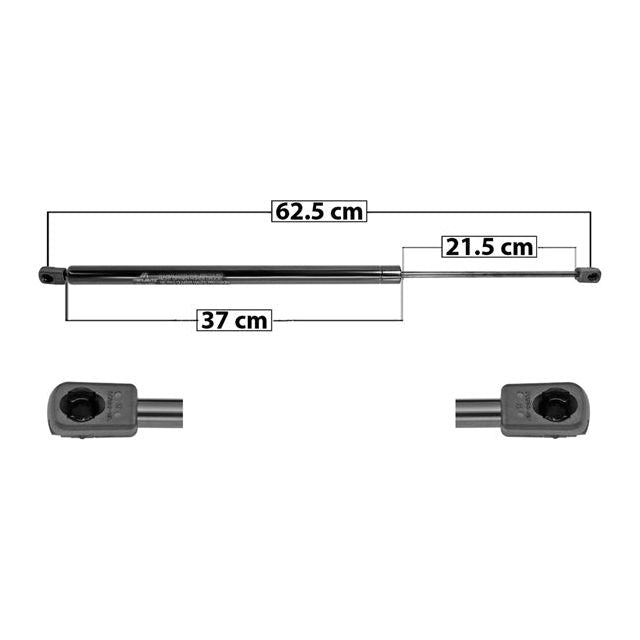 AMORTIGUADOR 5TA PUERTA HD CR-V 07-11 DER/IZQ MNJ