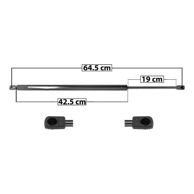 AMORTIGUADOR 5TA PUERTA HD PILOT 03-08 DER/IZQ SP