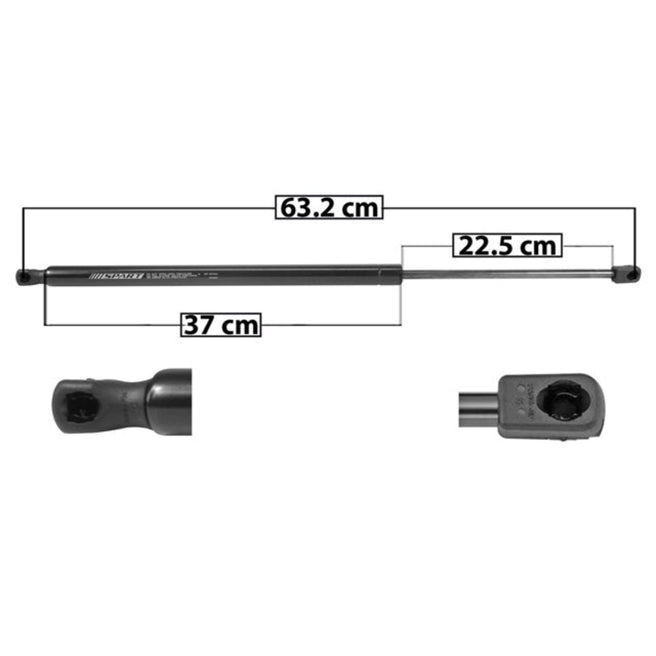 Amortiguador 5Ta Puerta para Jeep Cherokee 2014-2018
