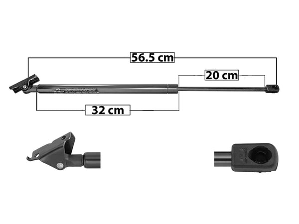 Amortiguador 5Ta Puerta P/ Jeep Cherokee 1997-2001