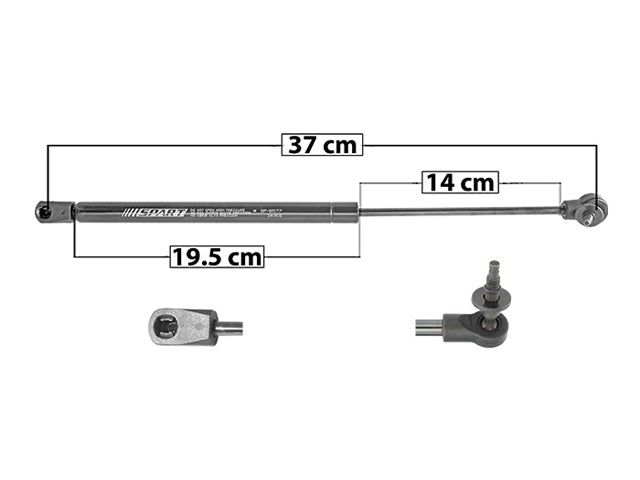 AMORTIGUADOR VIDRIO 5TA PUERTA JP GRAND CHEROKEE 99-04 DER/IZQ SP