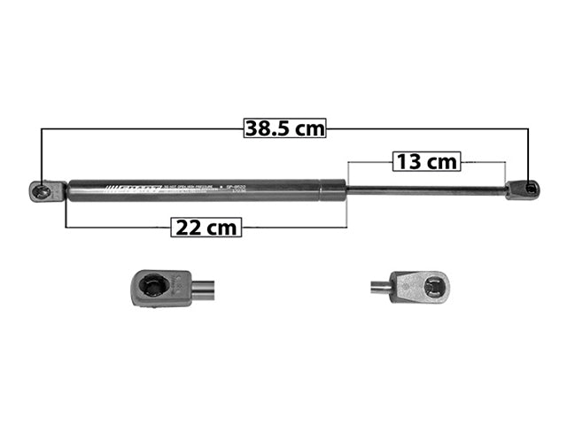 AMORTIGUADOR VIDRIO 5TA PUERTA JP GRAND CHEROKEE 05-10 DER/IZQ SP