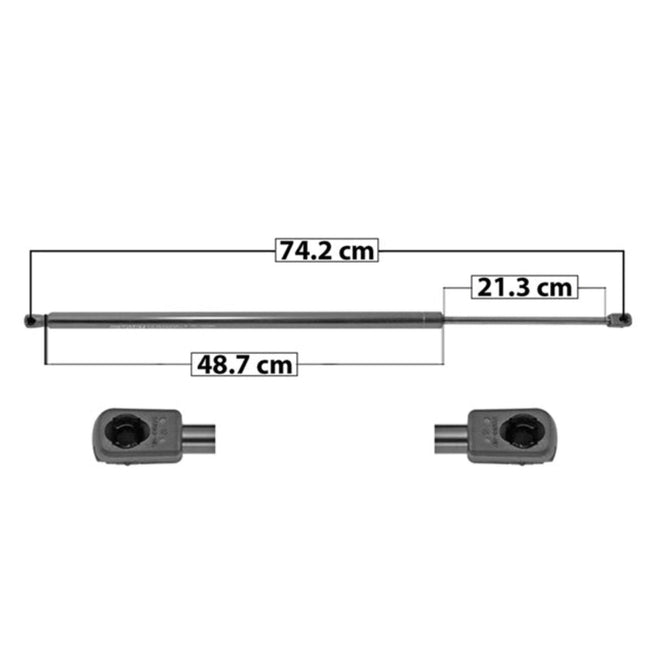 Amortiguador 5Ta Puerta P/ Jeep Grand Cherokee 2011-2013