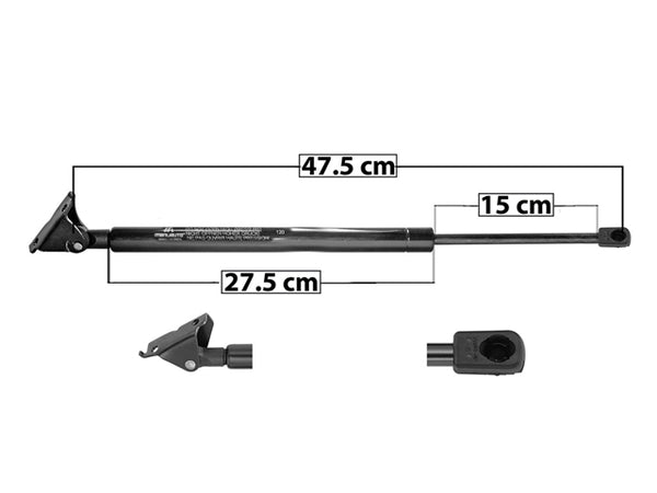 Amortiguador 5Ta Puerta P/ Jeep Grand Cherokee 1993-1998