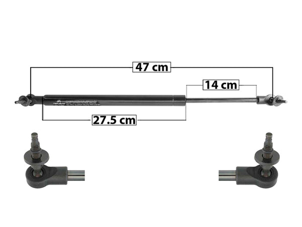 Amortiguador 5Ta Puerta P/ Jeep Grand Cherokee 1999-2004