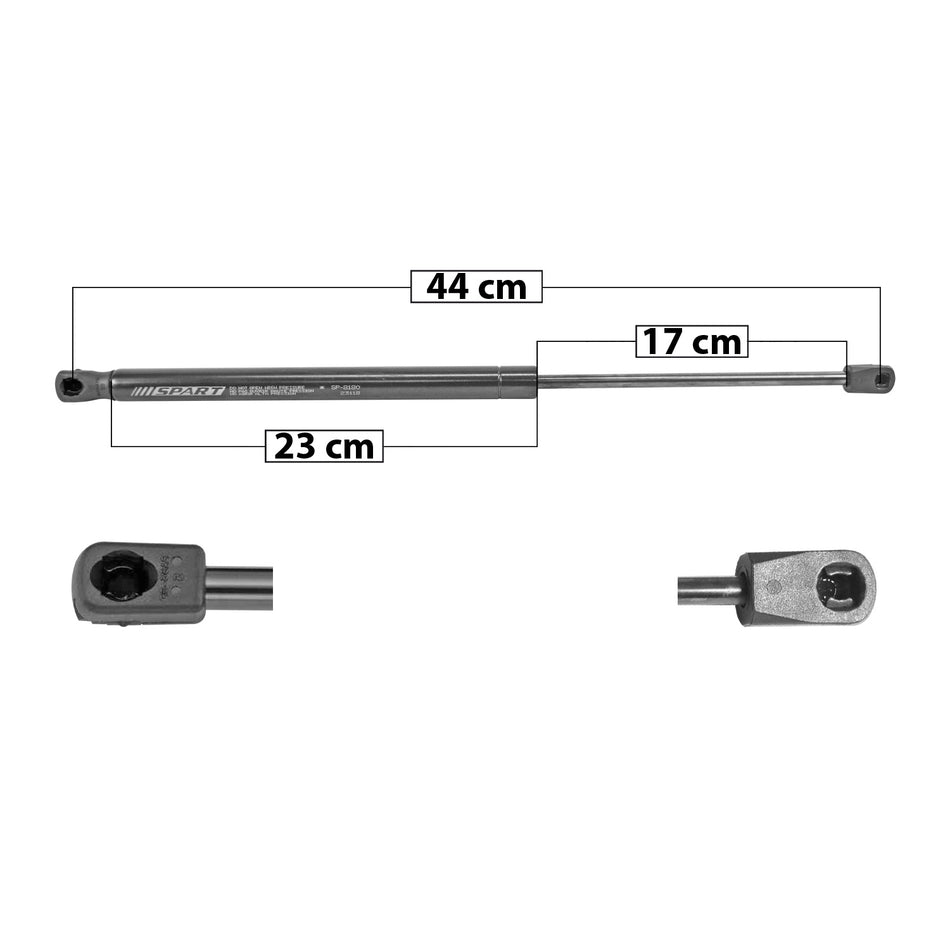 AMORTIGUADOR VIDRIO 5TA PUERTA JP LIBERTY 08-13 SP 8180 DER/IZQ